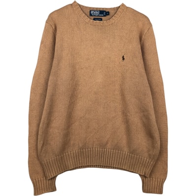 古着 ラルフローレン Ralph Lauren POLO by Ralph Lauren コットンニットセーター メンズL相当/eaa637133