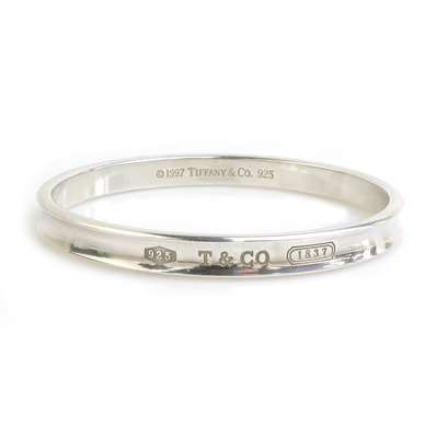 ティファニー TIFFANY&Co. バングル ブレスレット シルバー925 シルバー レディース【中古】 e61380j