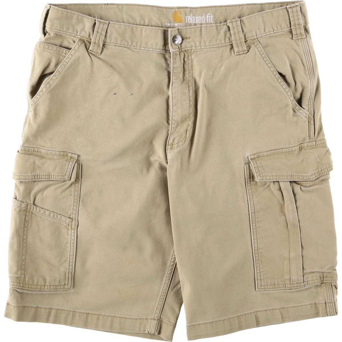 古着 カーハート Carhartt RELAXED FIT ダック カーゴショーツ ハーフパンツ メンズw36相当/eaa620660
