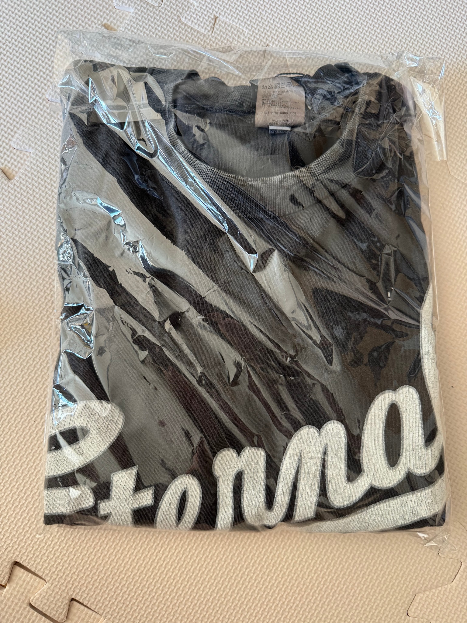 SAINT Mxxxxxx x FEAR OF GOD LS Tee "Black" SM-HR8-0000-C02