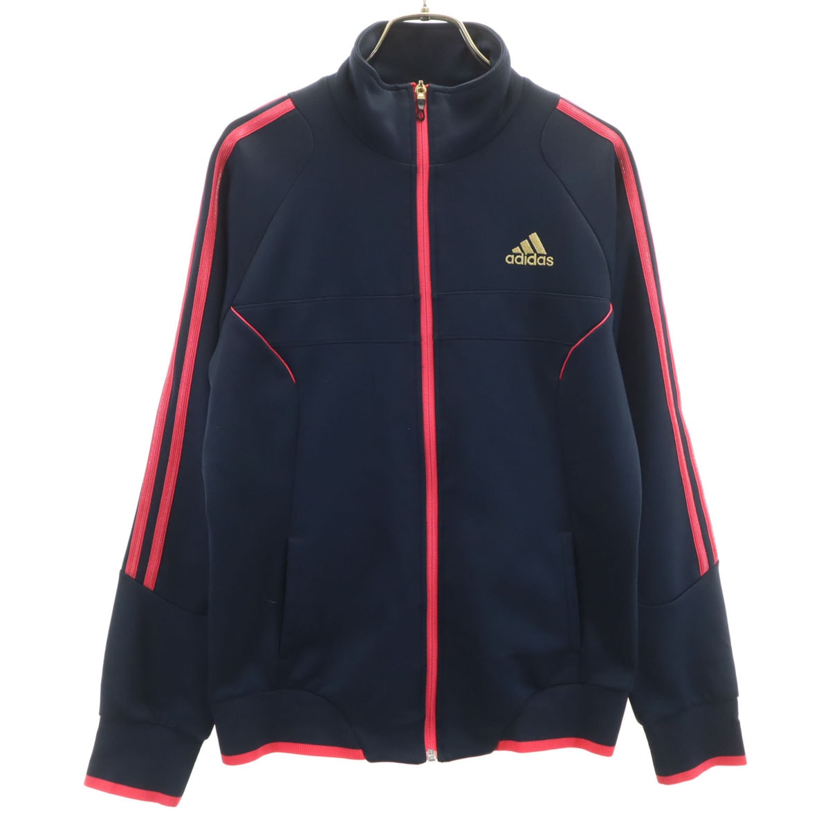 adidas アディダス トラックジャケット L ネイビー ジャージ