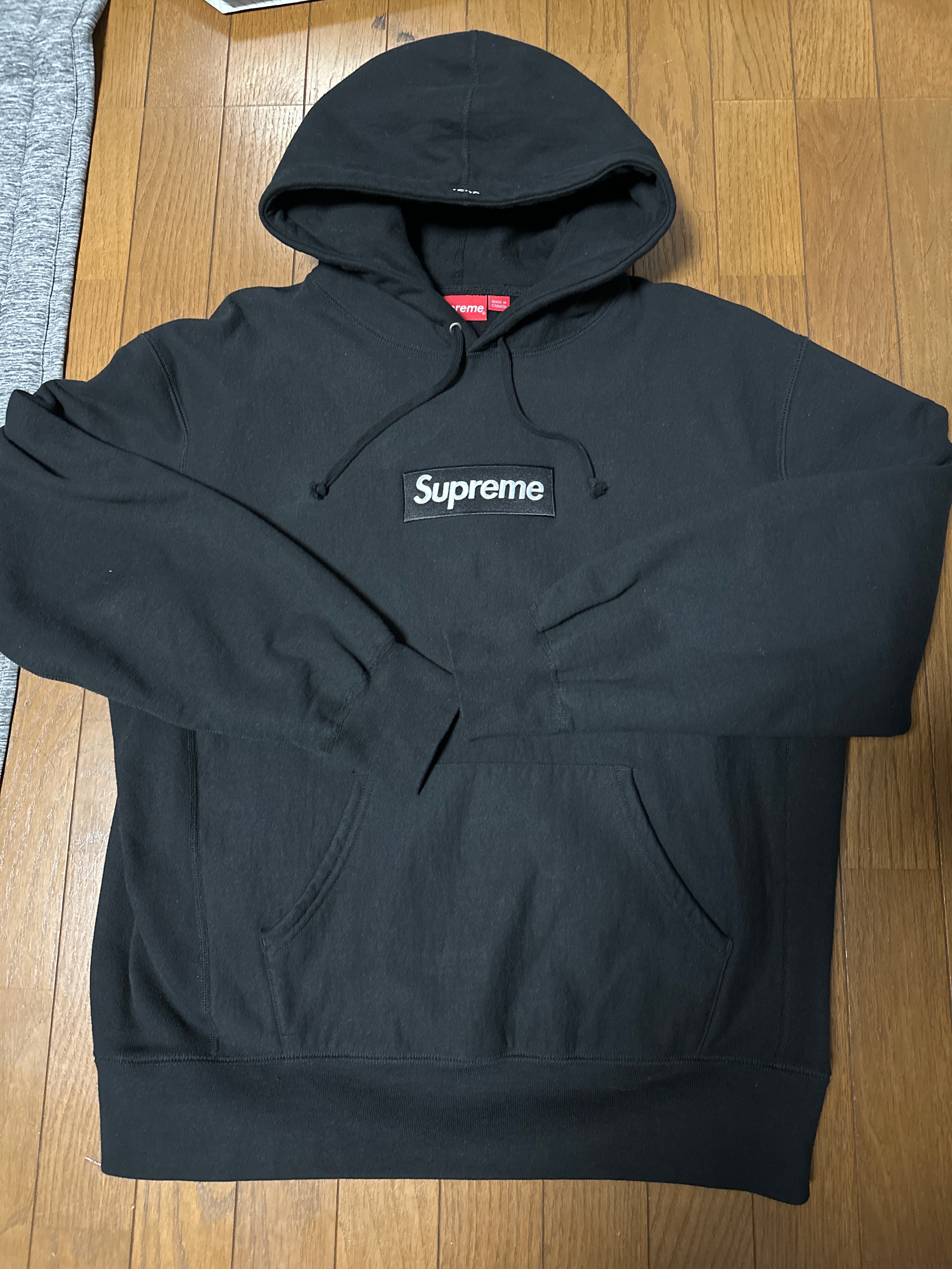 Supreme Box Logo Hooded Sweatshirt "Black" (21FW)