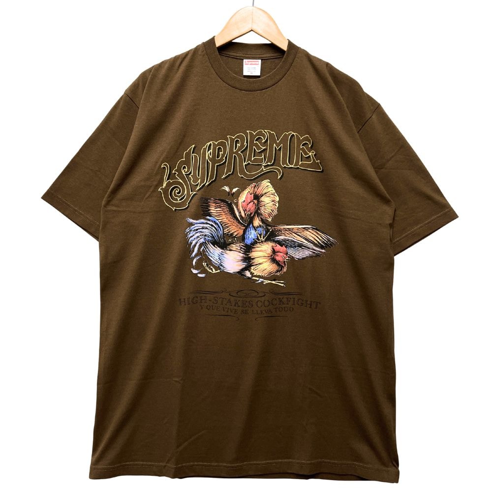 SUPREME シュプリーム Cockfight Tee プリント 半袖Tシャツ 55708
