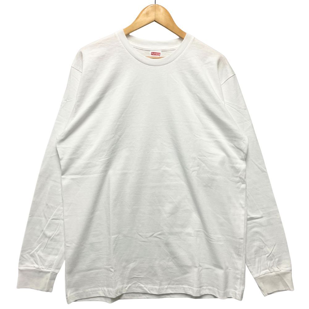 SUPREME シュプリーム Long Sleeve Blank Tee 無地 長袖Ｔシャツ 51710