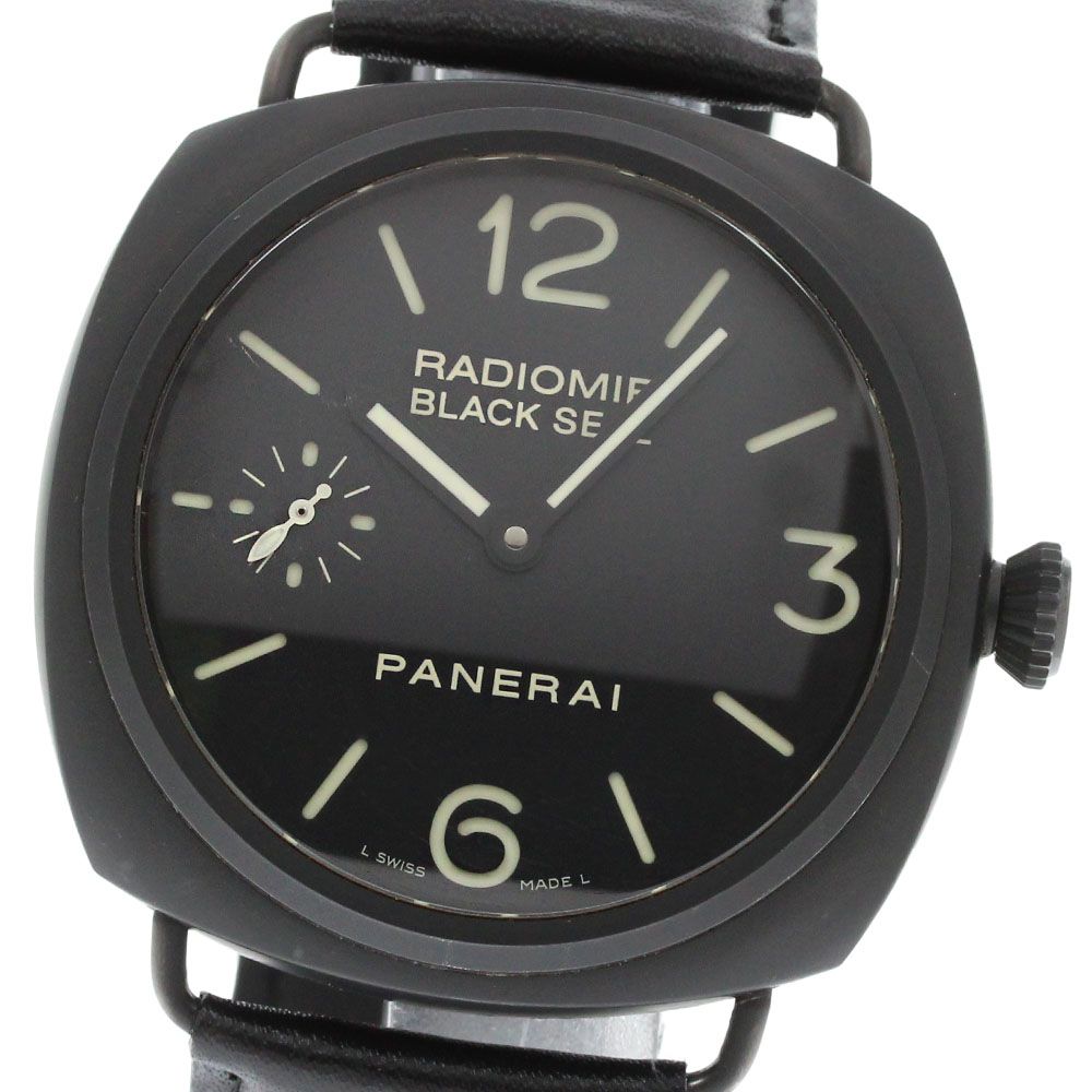☆良品 パネライ ラジオミール ブラックシール メンズ 【中古】