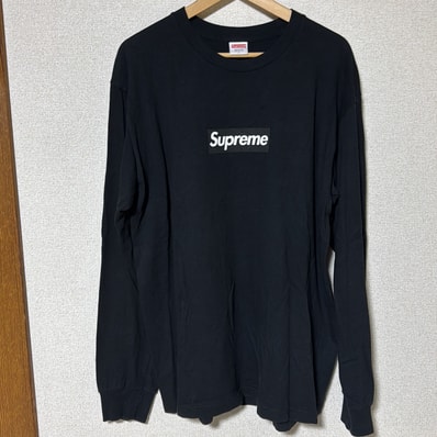 Supreme Box Logo L/S Tee "Black"