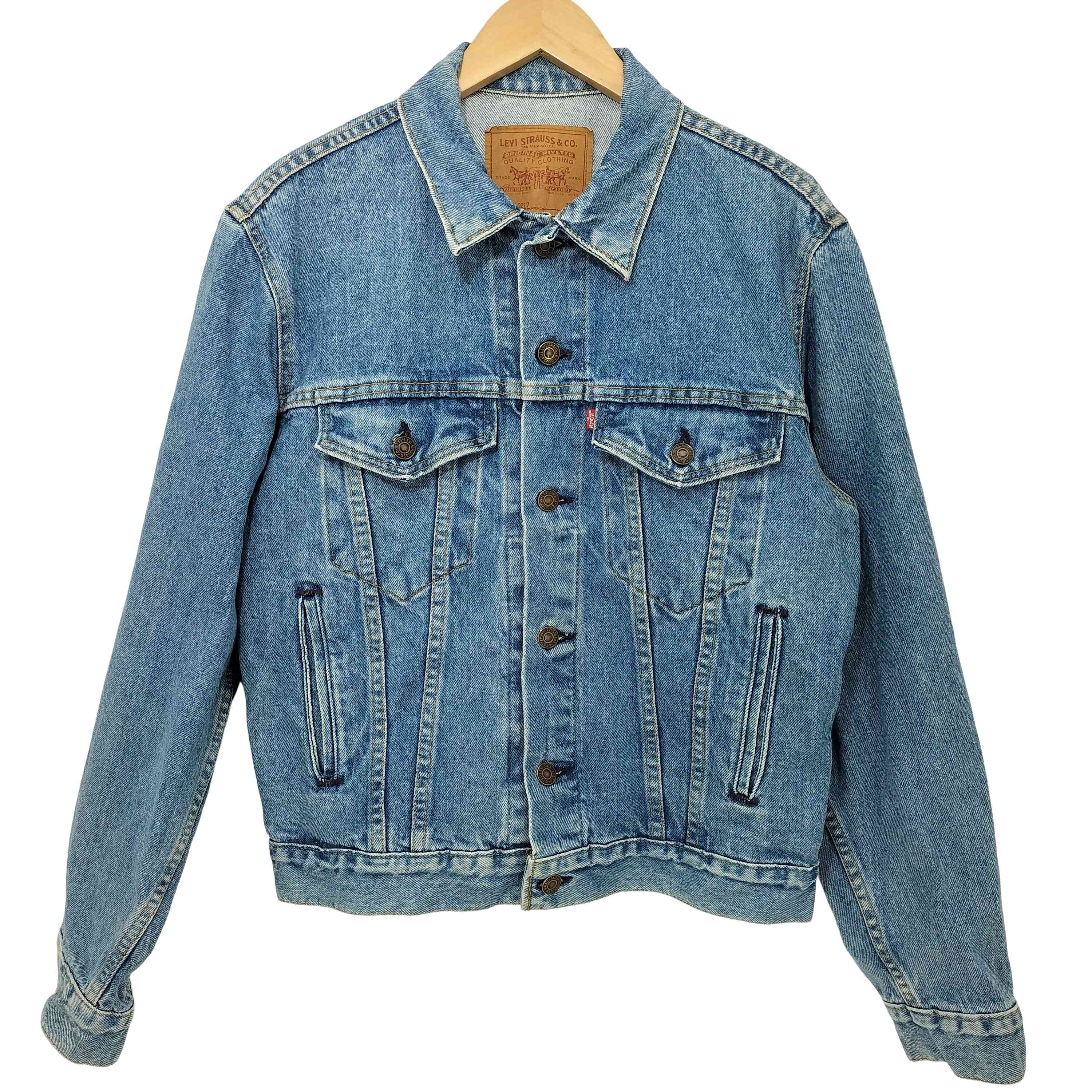 90s USA製 70506-0217 4th デニム トラッカージャケット【1142162171606】