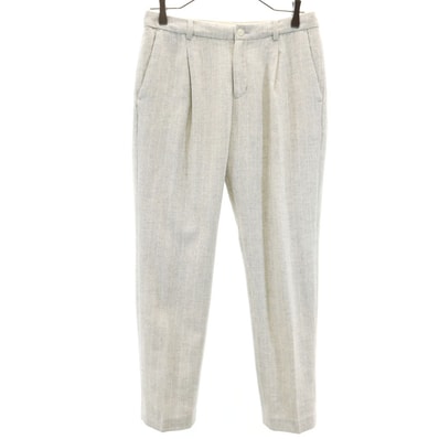 JOURNAL STANDARD relume ジャーナルスタンダードレリューム ウールブレンド ロングパンツ M グレー