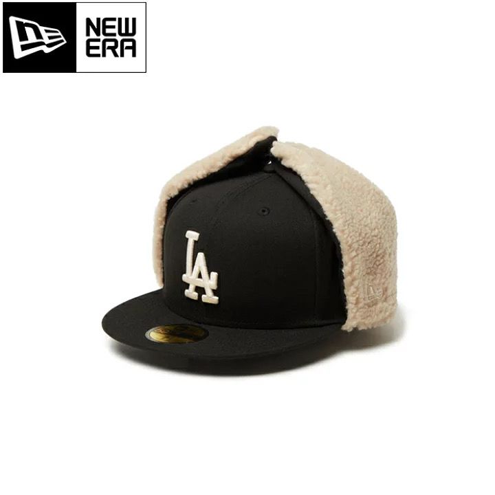 NEW ERA 59Fifty Dog Ear Los Angeles Dodgers "Black"