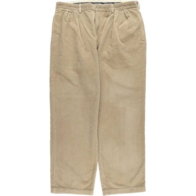 古着 ラルフローレン Ralph Lauren Polo Ralph Lauren ツータック コーデュロイパンツ メンズw37相当/eaa617247