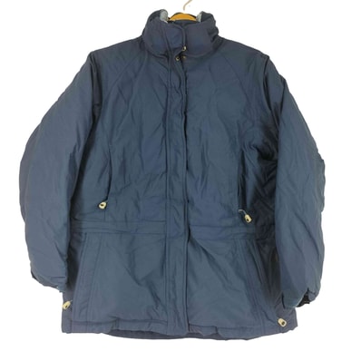 裏花柄刺繍ダウンジャケット【1141003512929】