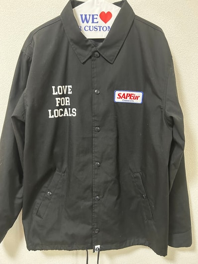 SAPEur x MIW Coach Jacket "Black"