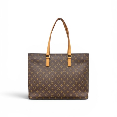 LOUIS VUITTON 美品 ルイヴィトン ルコ モノグラム トートバッグ M51155 PVC レザー FL0053 肩掛け ショルダーバッグ ハンドバッグ LV ヴィトン ABランク 中古 鑑定済 ヴィトンバッグ