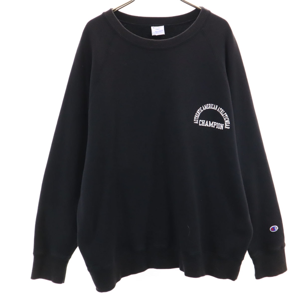 Champion チャンピオン 長袖 スウェット トレーナー F ブラック