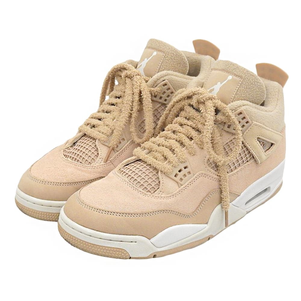 ナイキ 美品 Women's Air Jordan 4 Retro Cozy Girl スエード シューズ メンズ ベージュ 29cm HV0823-200 12(US)