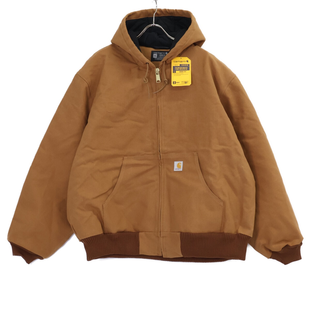 カーハート OJ0140-M ブラウン DUCK ACTIVE JACKET/ダックアクティブジャケット XXL
