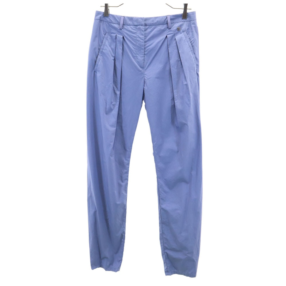 BALENCIAGA バレンシアガ ポルトガル製 ロングパンツ 36 パープルグレー系 .PANTS