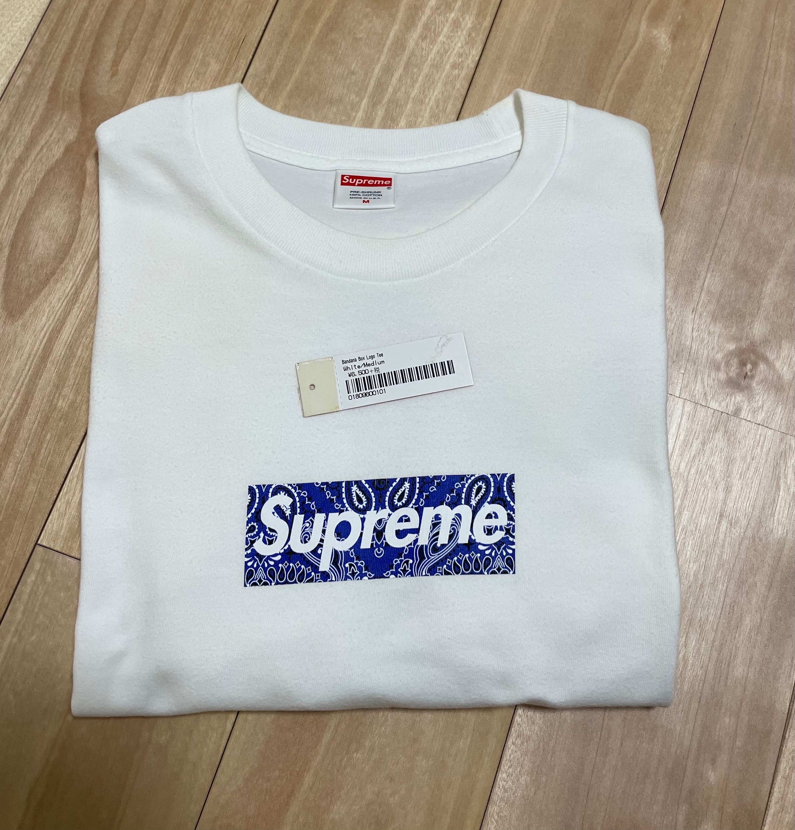 Supreme Bandana Box Logo Tee "White"