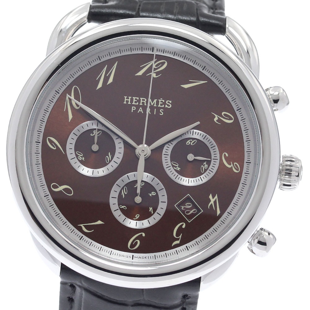 ☆美品 エルメス アルソー AR4.910 メンズ 【中古】
