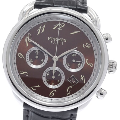 ☆美品 エルメス アルソー AR4.910 メンズ 【中古】
