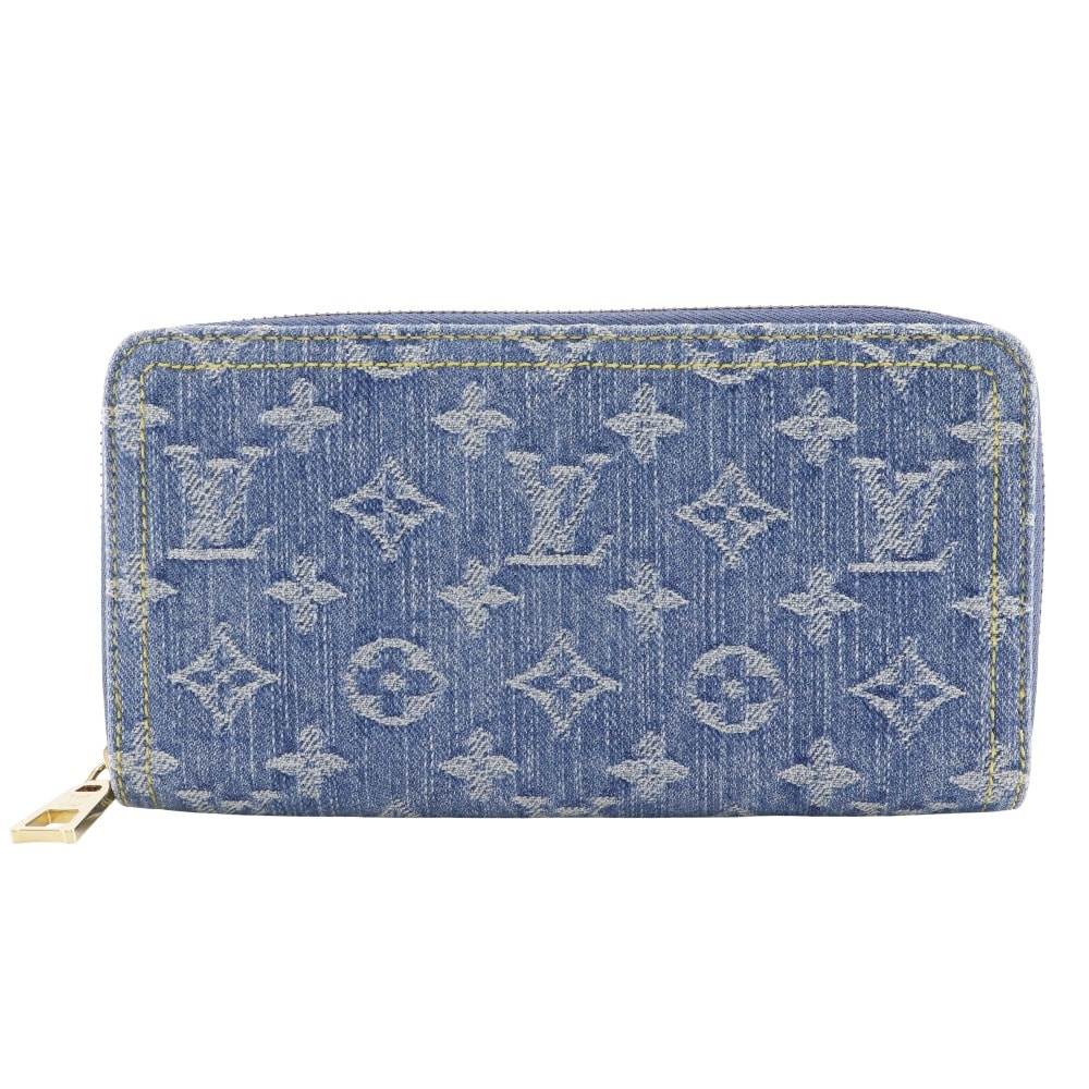 Louis Vuitton Zippy Wallet Monogram Denim "Blue Denim"