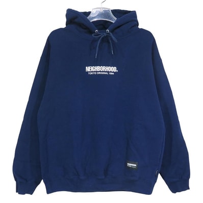 NEIGHBORHOOD Solid Sweat Hoodie LS "Navy"