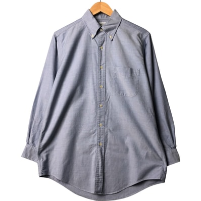 古着 ブルックスブラザーズ Brooks Brothers 長袖 ボタンダウンシャツ USA製 メンズM相当/eaa584680