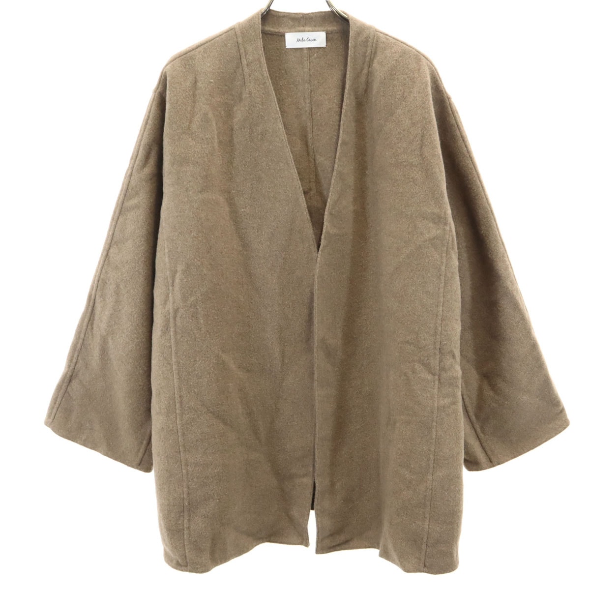 Mila Owen ミラオーウェン 長袖 ウールライク カーディガン F ブラウン