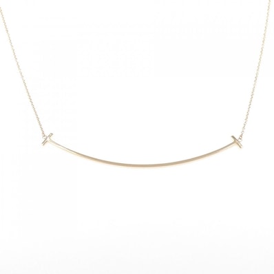 ティファニー Tスマイル ラージ ネックレス