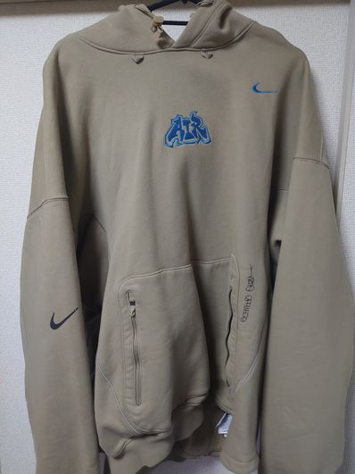 Nike x Off-White Men's Fleece Parka 006 "Khaki"