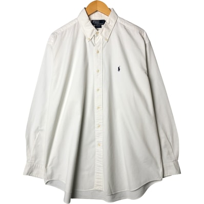 古着 ラルフローレン Ralph Lauren POLO by Ralph Lauren BLAIRE 長袖 ボタンダウンシャツ メンズXL相当/eaa584230