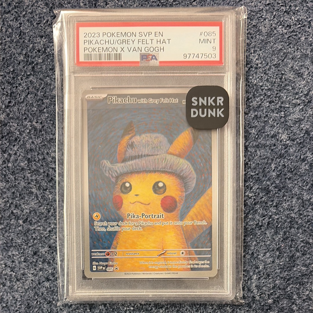PSA9】ピカチュウ : プロモ [SVP EN 085](「ゴッホ展」 プロモーション