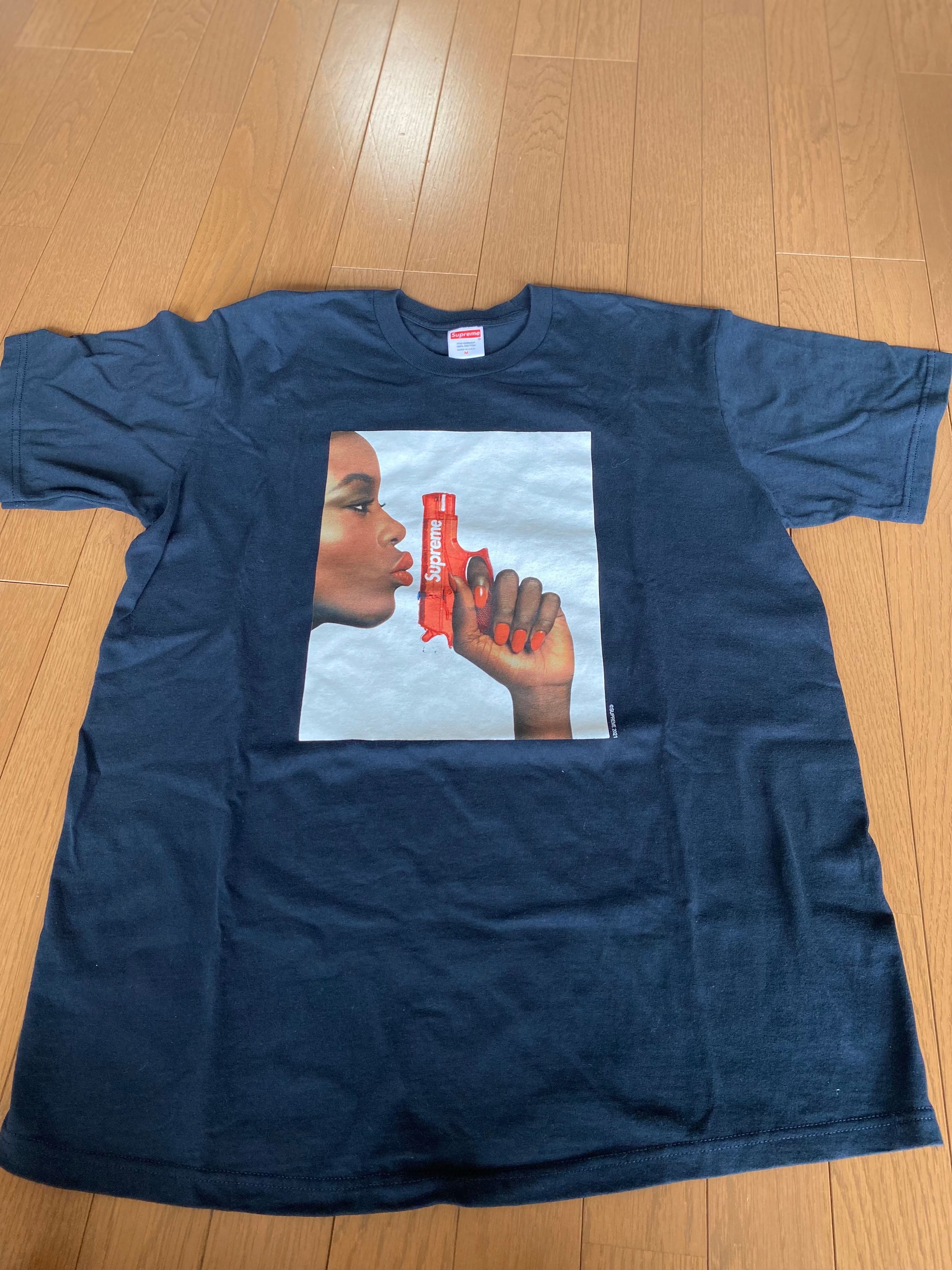 Supreme Water Pistol Tee "Navy"