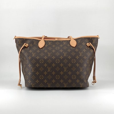 LOUIS VUITTON(ルイ・ヴィトン) ネヴァーフルMM インサイドアウト ショルダー付 レザーストラップ M12096 トートバッグ ブラウン×レッド