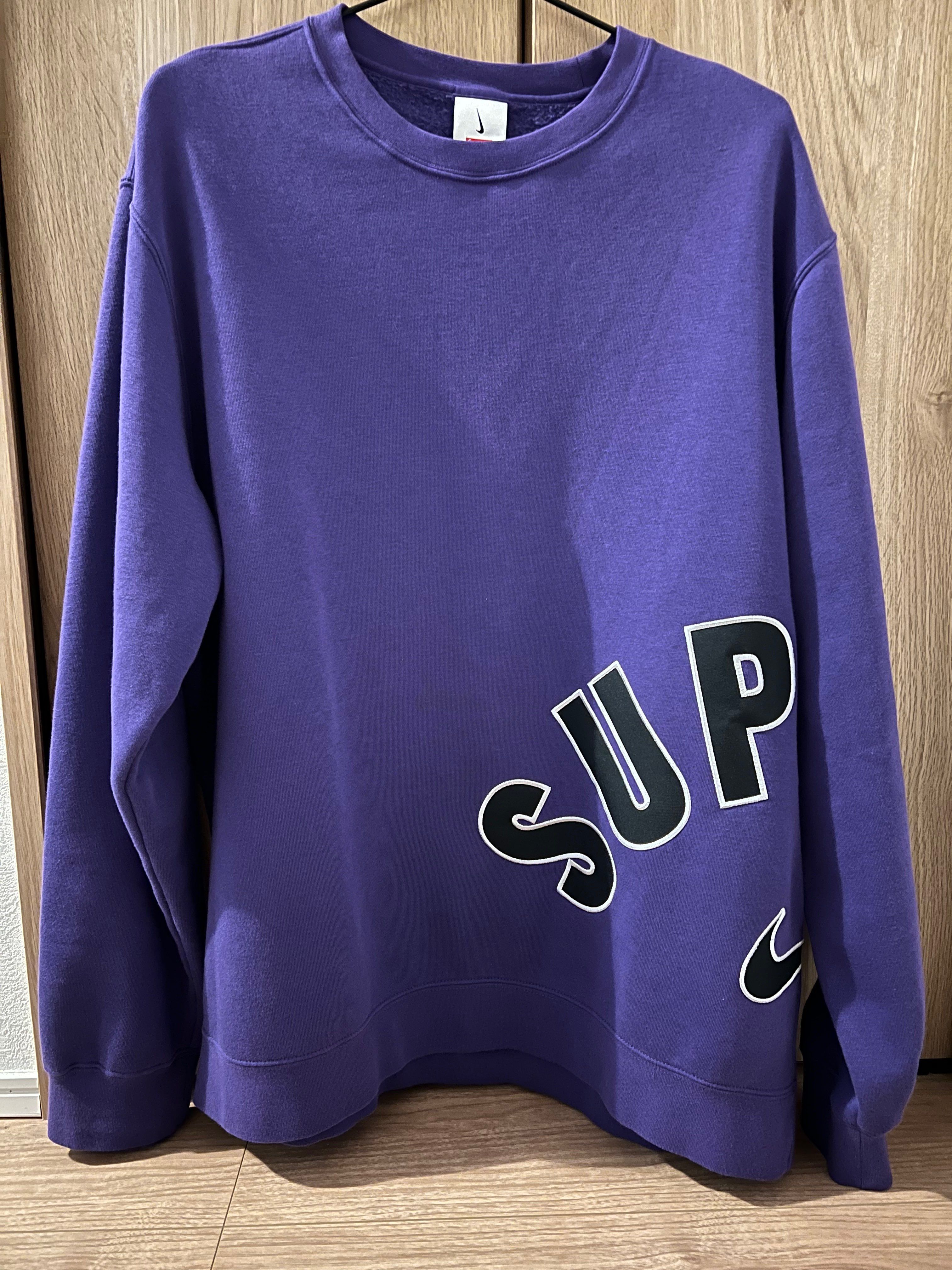 Supreme / Nike Arc Crewneck "Purple"