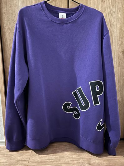Supreme / Nike Arc Crewneck "Purple"