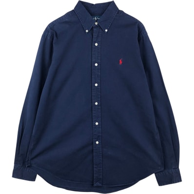 古着 ラルフローレン Ralph Lauren CLASSIC FIT 長袖 ボタンダウンシャツ メンズL相当/eaa622264