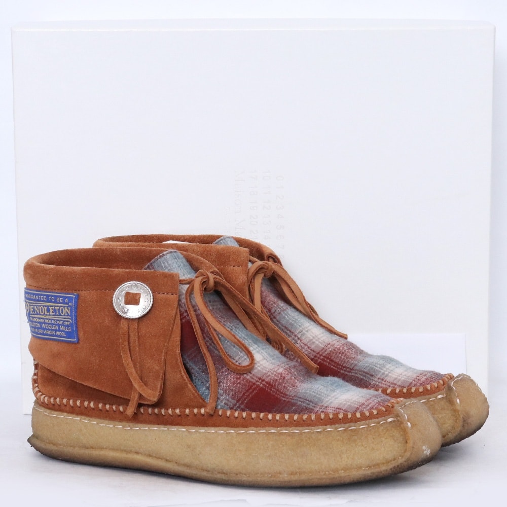 MAISON MARGIELA ペンドルトン チャッカ ブーツ
