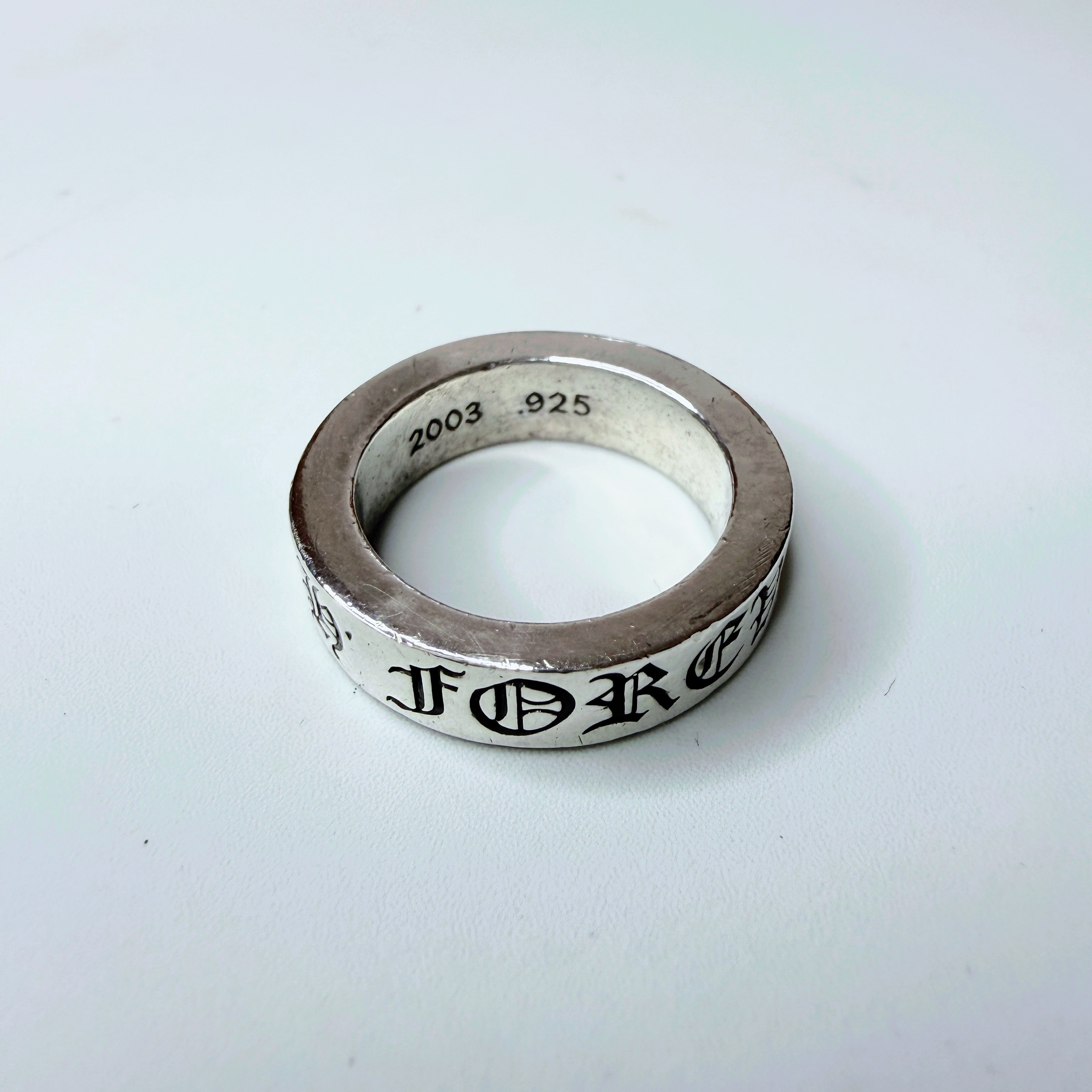 クロムハーツ スペーサーリング 6mm CH フォーエバー "シルバー"