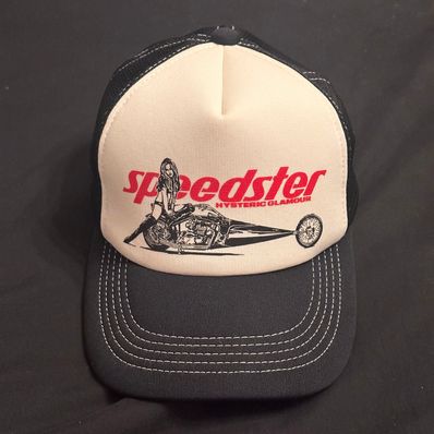 HYSTERIC GLAMOUR Speedster Mesh Cap "Black"