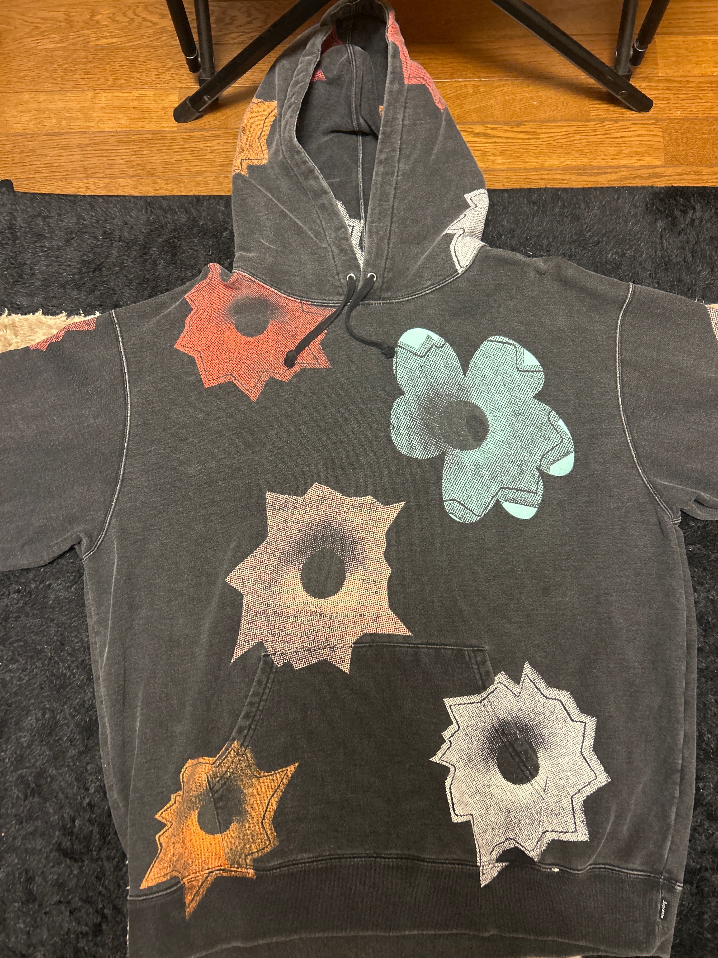 Supreme Nate Lowman Hooded Sweatshirt 