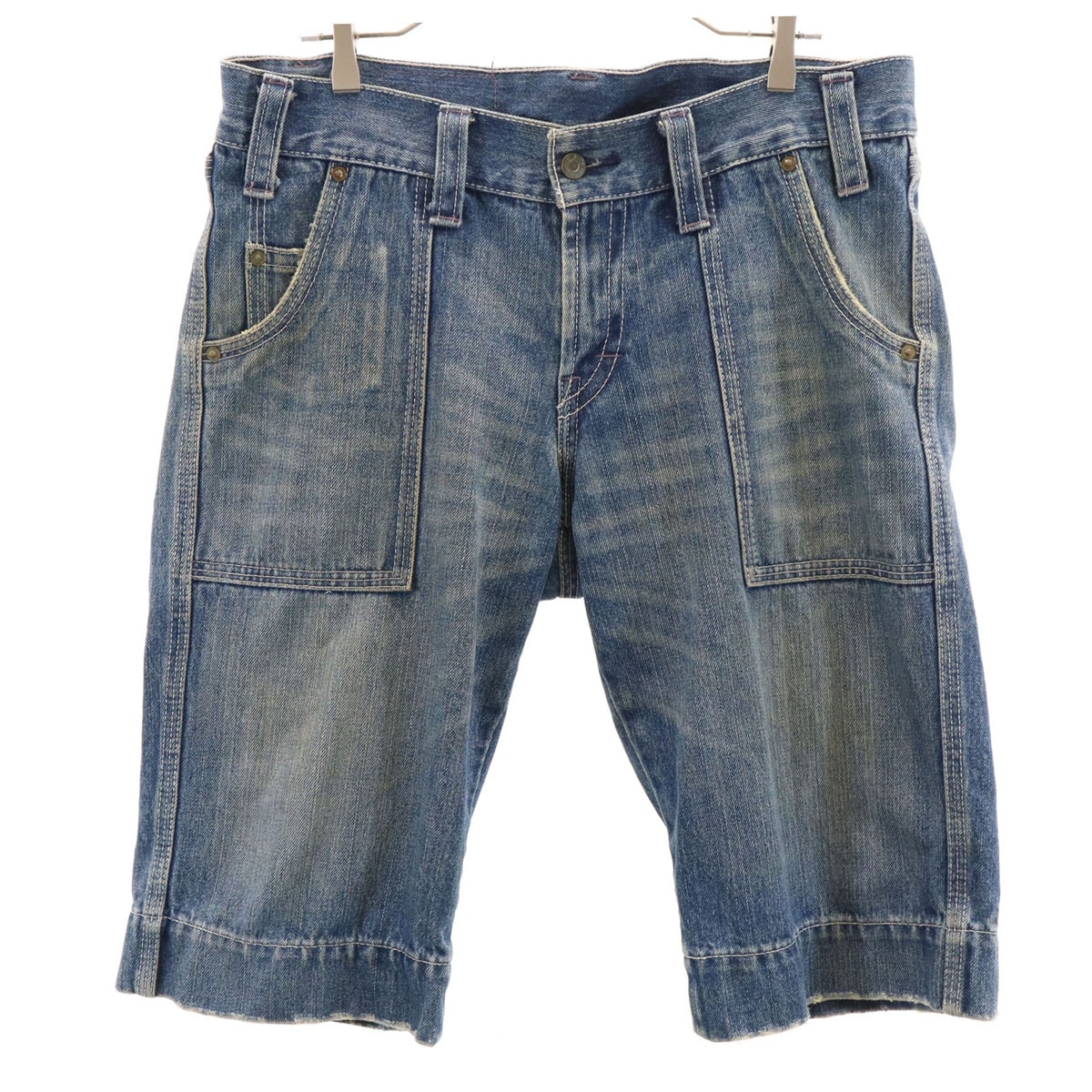 Levi's リーバイス 702 デニムショートパンツ W34 ウォッシュブルー