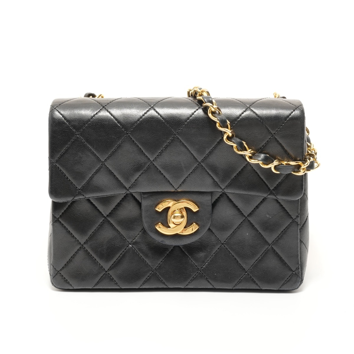 シャネル CHANEL 1番台 ミニマトラッセ チェーン ショルダーバッグ【中古】