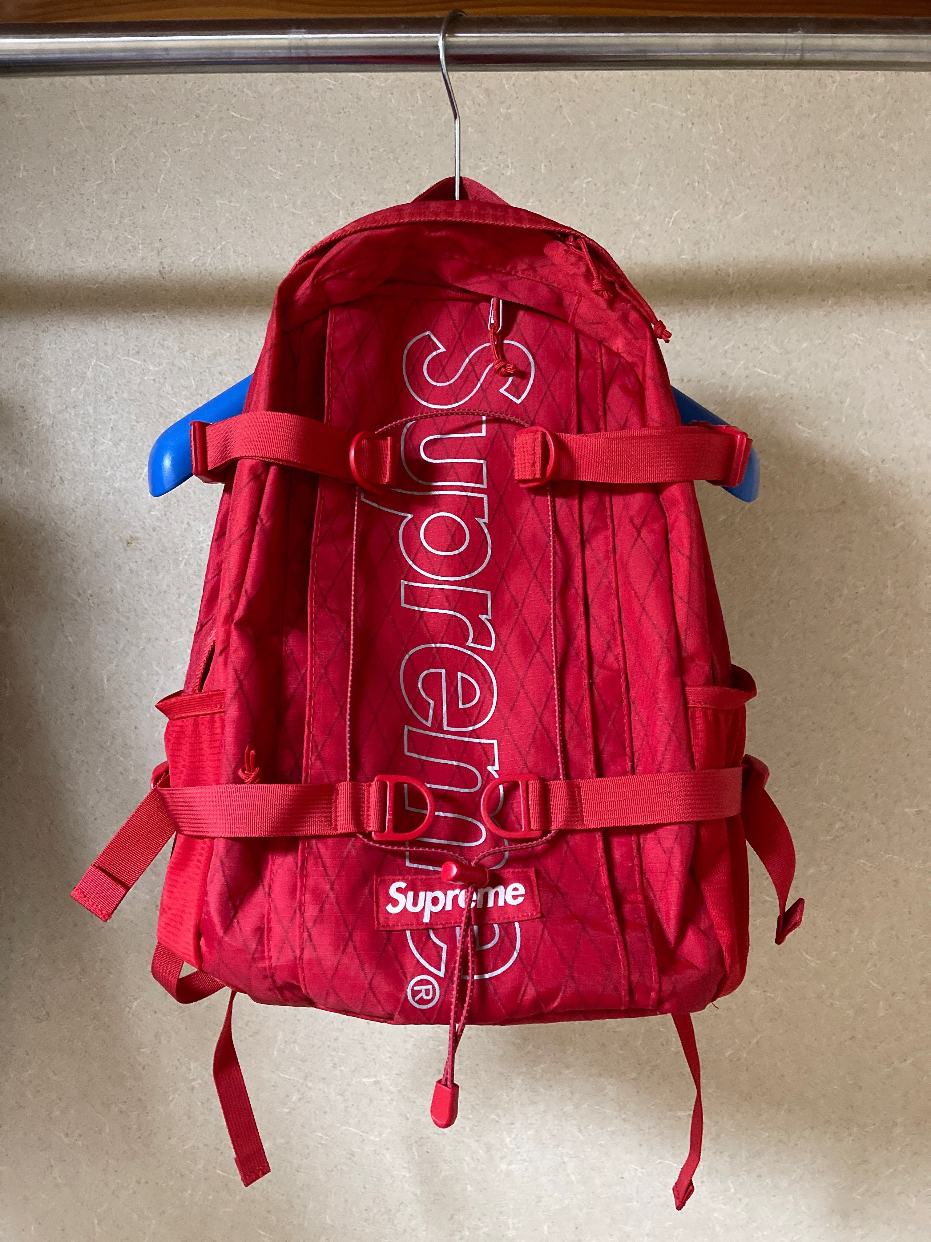 Supreme 18FW Backpack "Red"