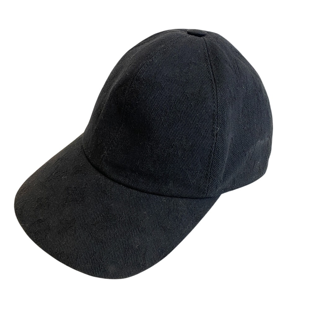 ルイヴィトン LOUIS VUITTON キャップ モノグラム エッセンシャル キャップ モノグラム エッセンシャル 帽子 ベースボールキャップ M76584 ブラック