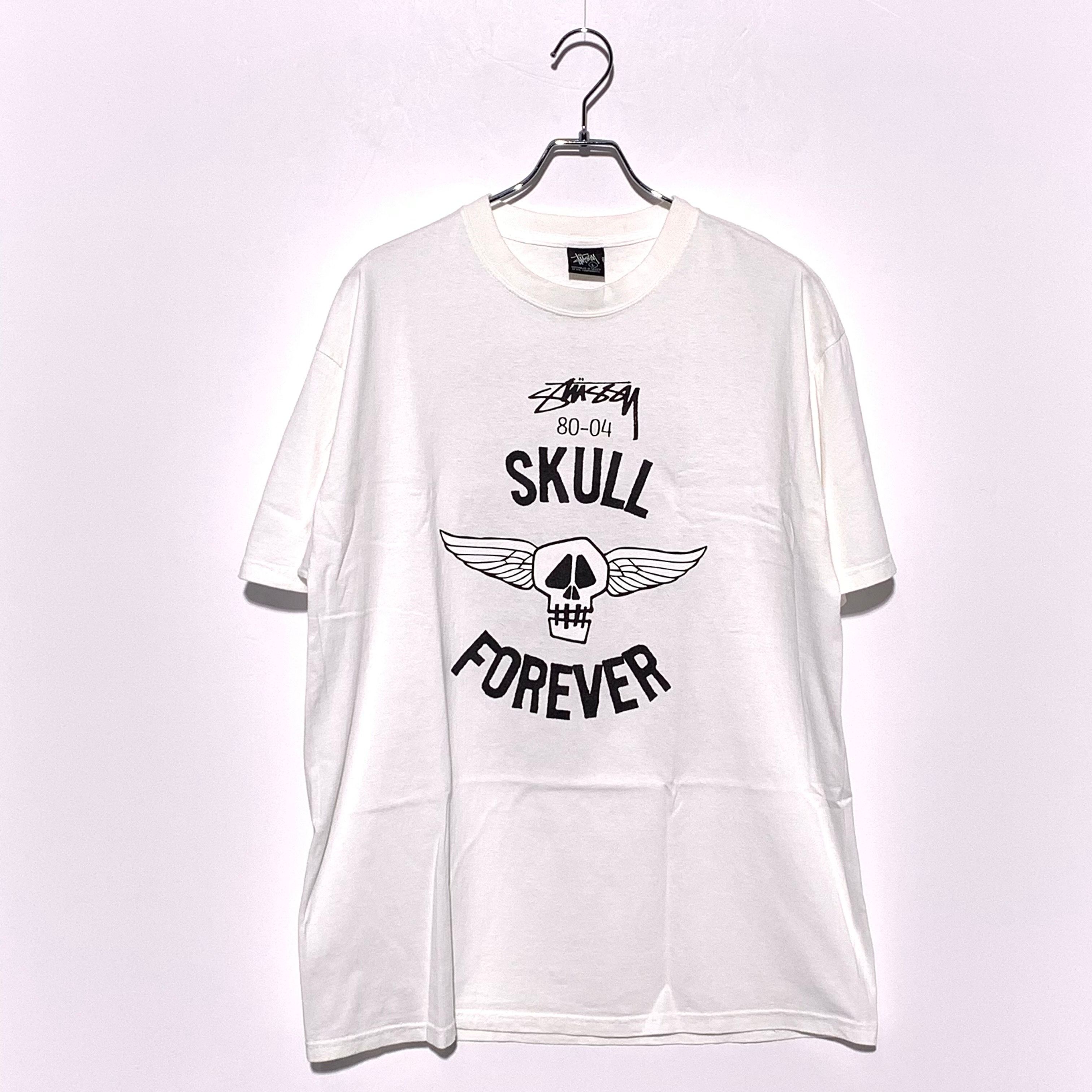 STUSSY NEIGHBORHOOD SKULL TEE  White