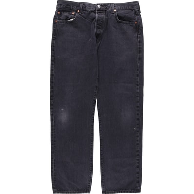 古着 リーバイス Levi's 501 ブラックデニム ストレートデニムパンツ メンズw35相当/eaa528516
