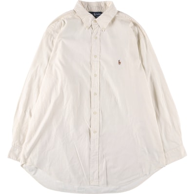 古着 ラルフローレン Ralph Lauren YARMOUTH 長袖 ボタンダウンシャツ メンズXL相当/eaa551031