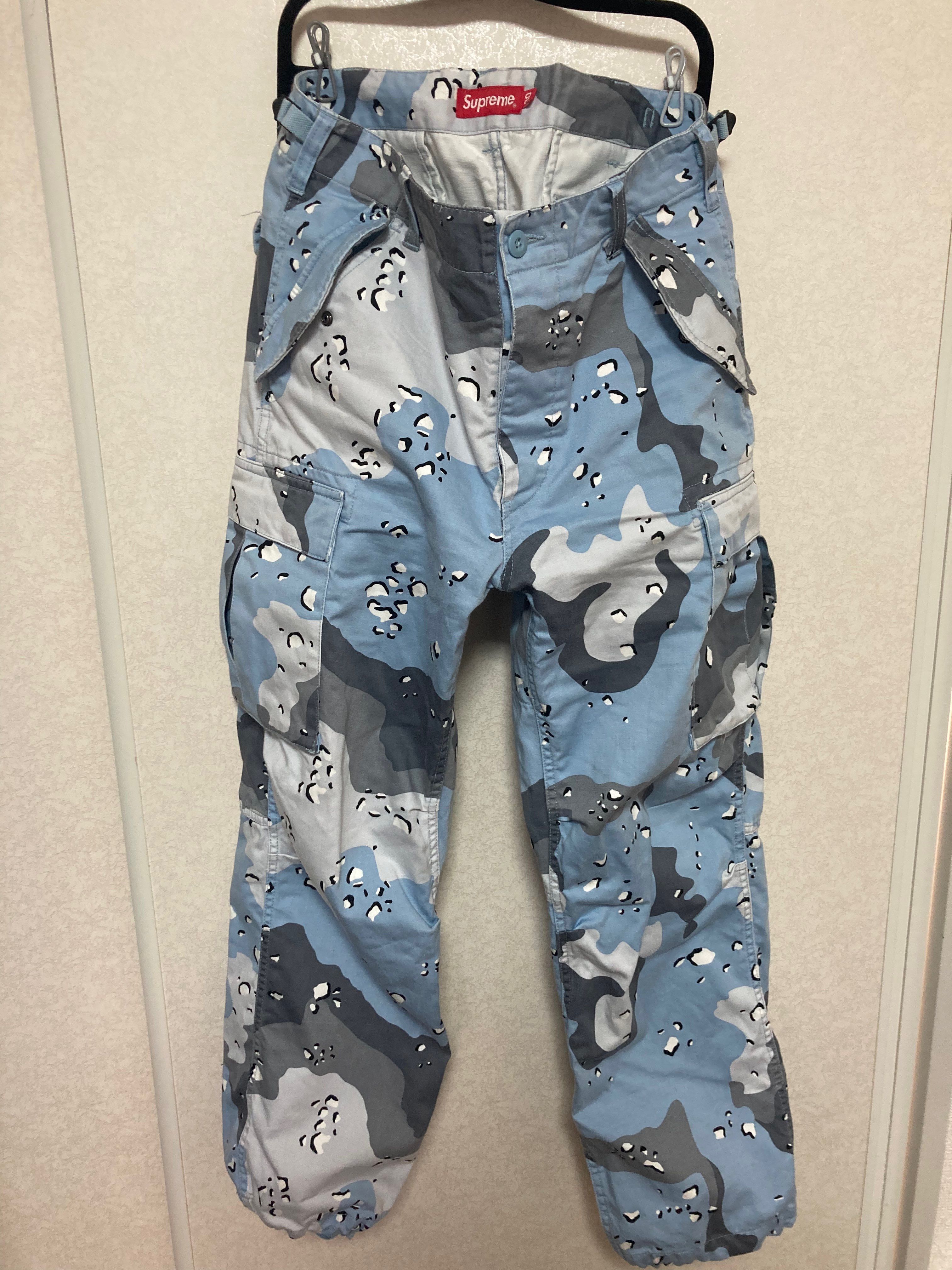 Supreme Cargo Pant "Camo Blue"(20SS)