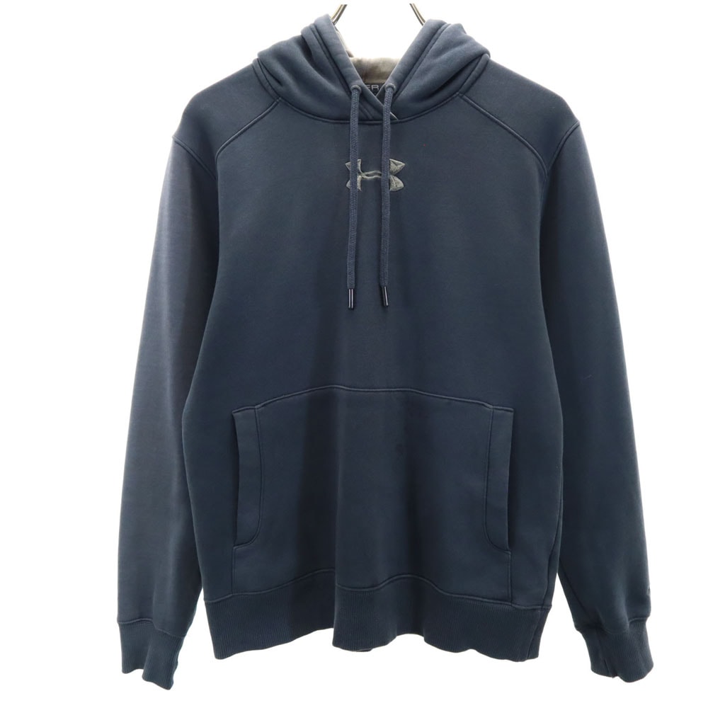 UNDER ARMOUR アンダーアーマー 長袖 スウェットパーカー SM ネイビー 裏起毛